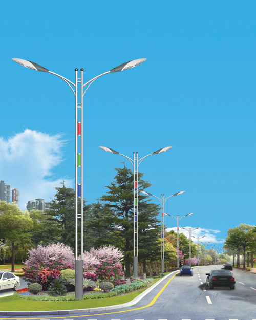 双臂led路灯